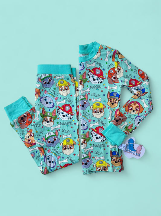 Rescue Team 2p Long Sleeve Set