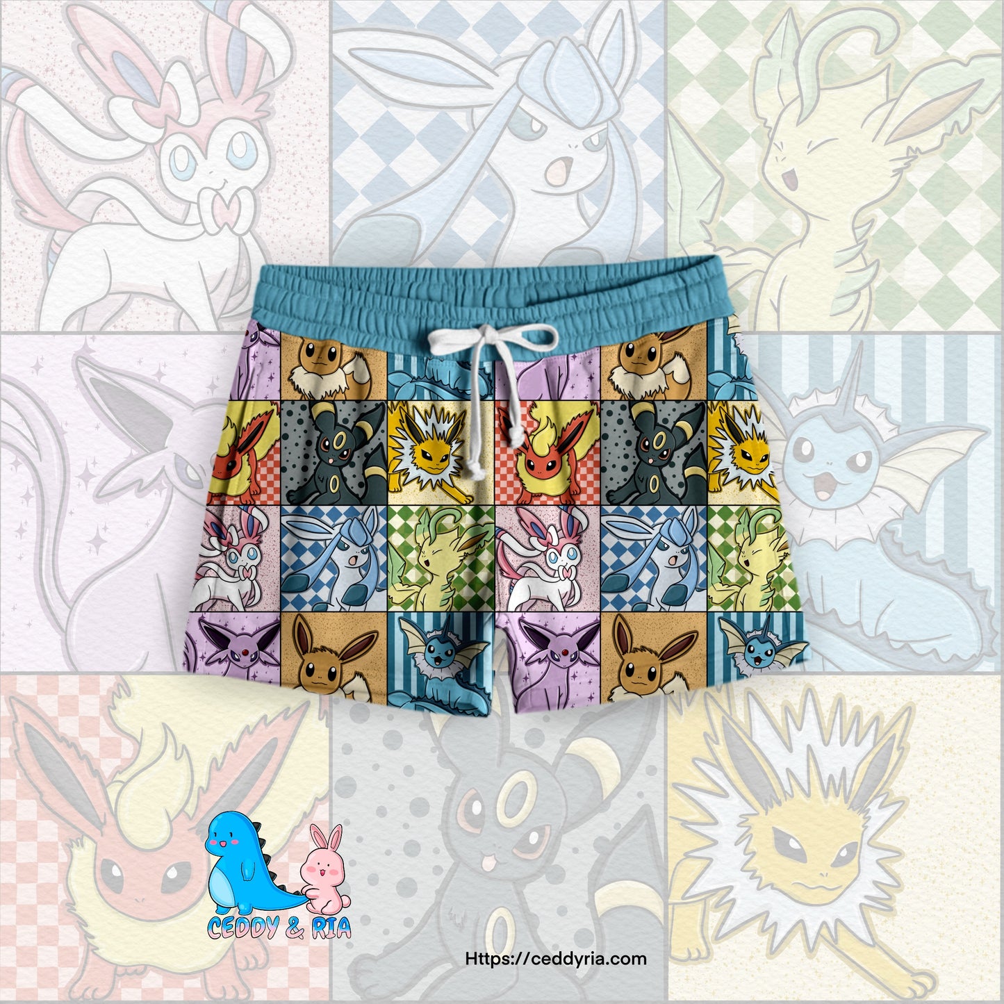 PREORDER Eeveelution Mama Shorts