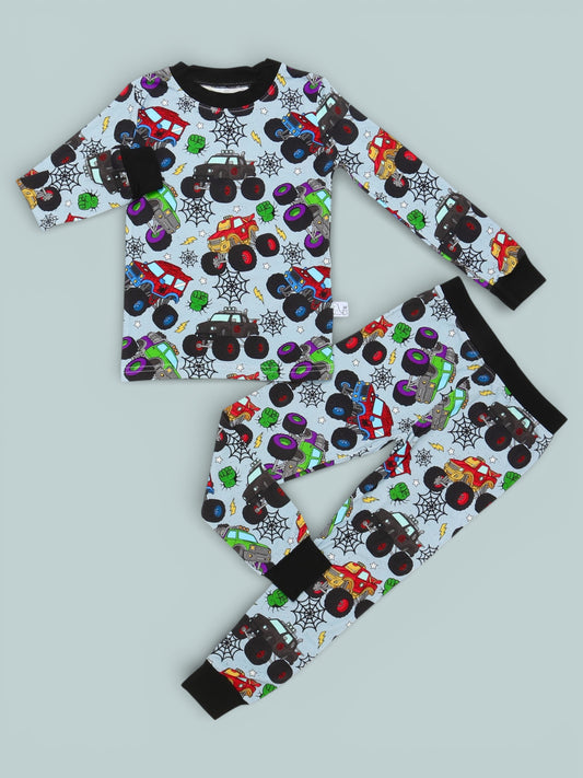 Mighty WHeelz 2p Long Sleeve Set