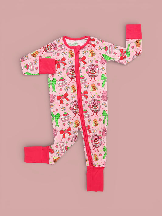 Strawberry Girl Snuggy Zip