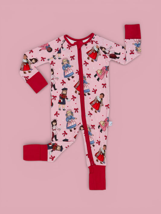 Girl Doll Snuggy Zip