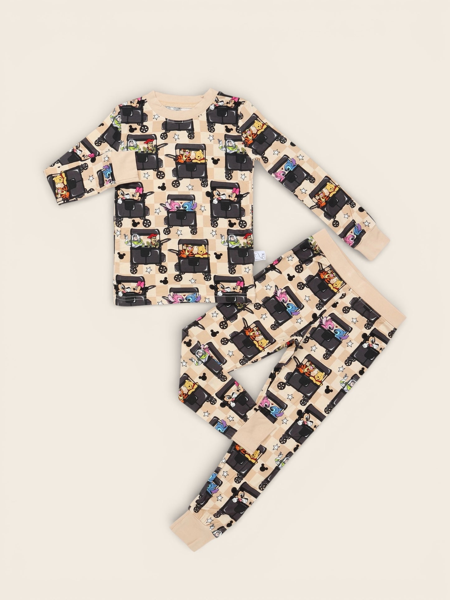 Wagon Crew 2p Long Sleeve Set